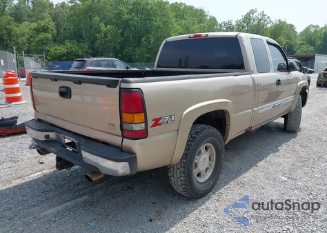 2004 GMC Sierra 1500 Slt from USA, damaged, VIN 2GTEK19T741203433